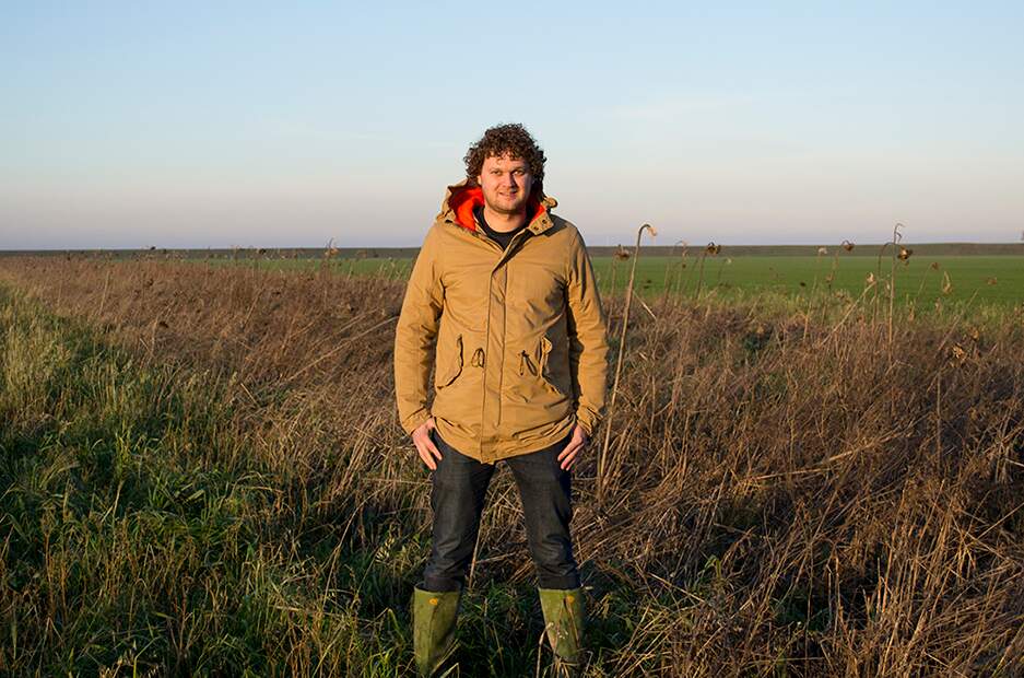 Kijkje bij een jonge boer - Leendert Jan Onnes