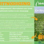 Veldbijeenkomst Alternatieve teelten voor Tarwe